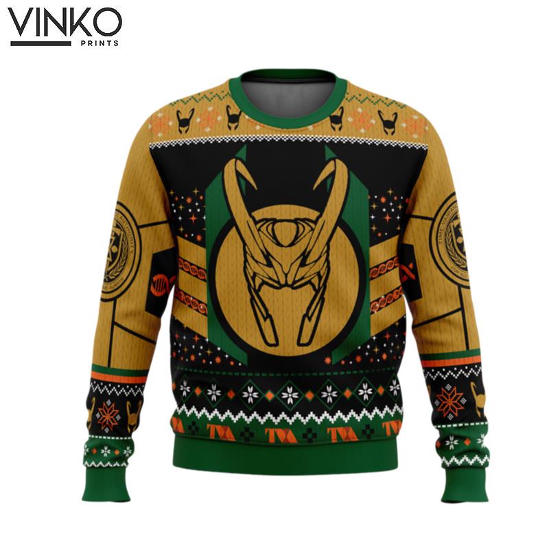 The Christmas Variant Loki Ugly Christmas Sweater