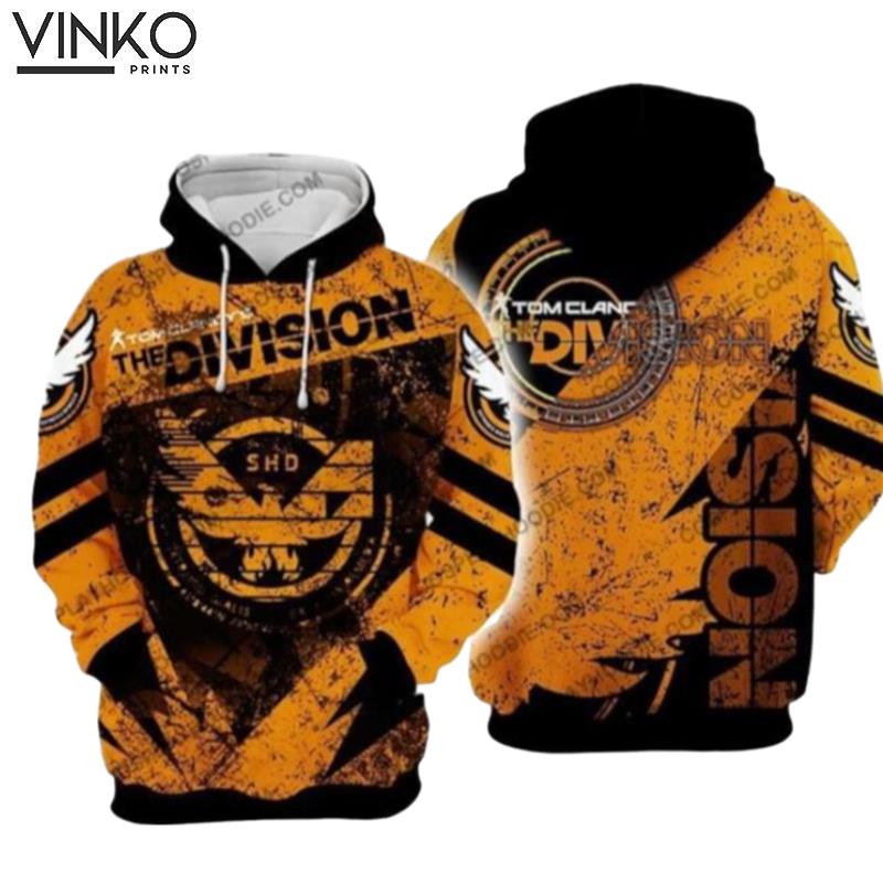 The Division Orange Broken Cosplay Hoodie