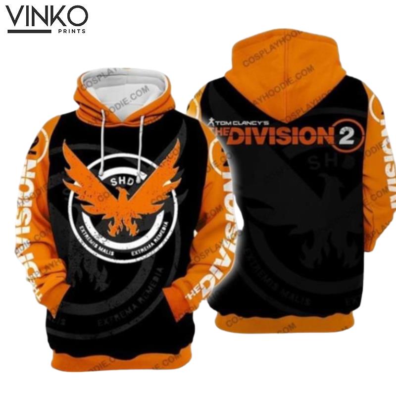 The Division Orange Cosplay Hoodie