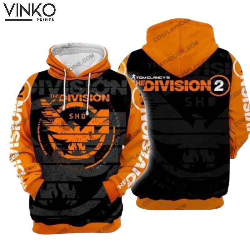 The Division Orange With Number Cosplay Hoodie