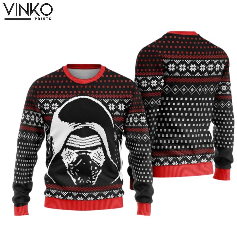 The Force Awakens Kylo Ren Anakin Skywalker Stormtrooper Ugly Christmas Sweater