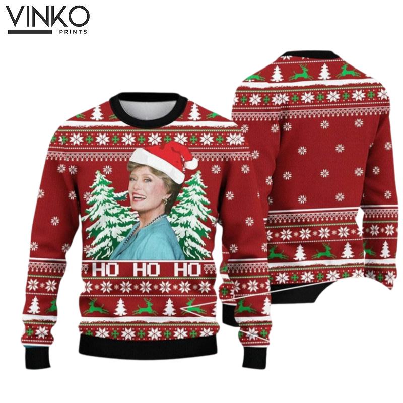 The Golden Ho Ho Ho Xmas Ugly Christmas Sweater