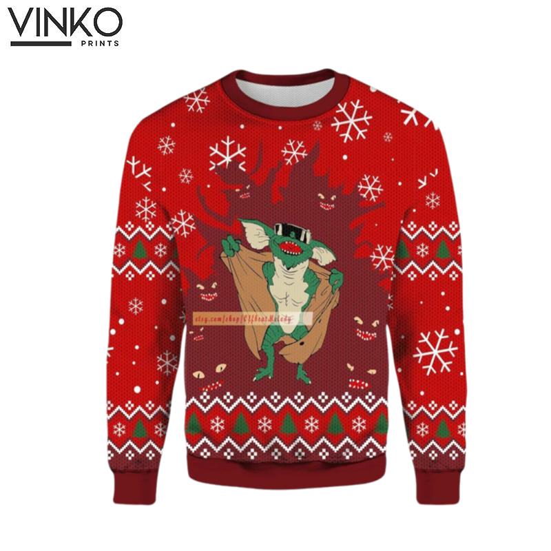 The Gremlins Is Coming Ugly Christmas Sweater