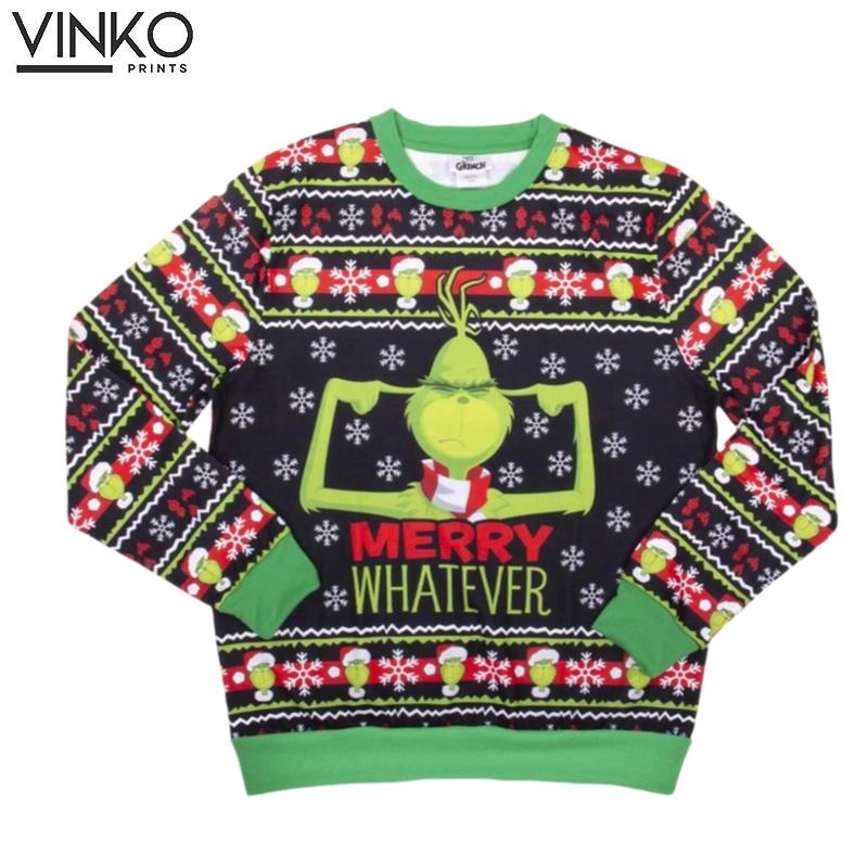 The Grinch Squad Funny Grinch Ugly Christmas Sweater