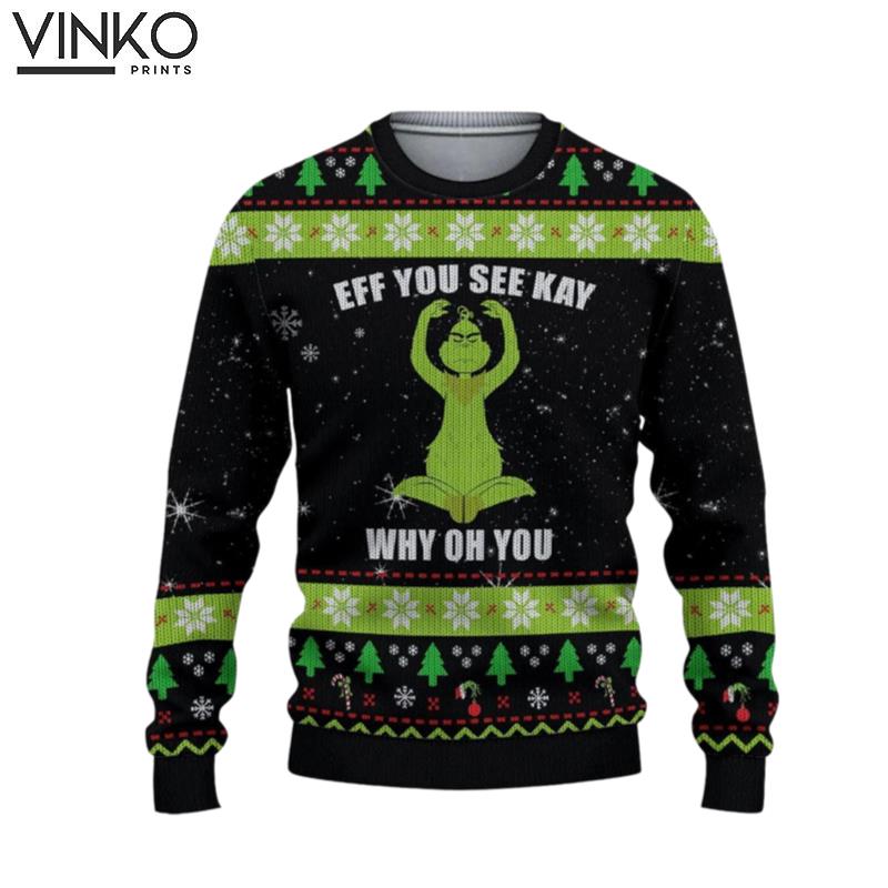 The Grinch Stole Ugly Christmas Sweater