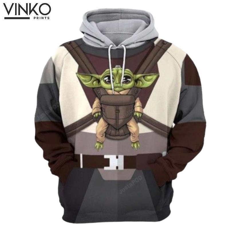 The Hangover Baby Yoda Mandalorian Hoodie