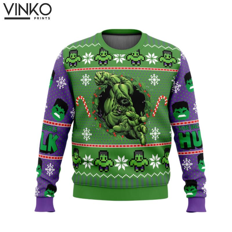 The Incredible Hulk Ugly Christmas Sweater