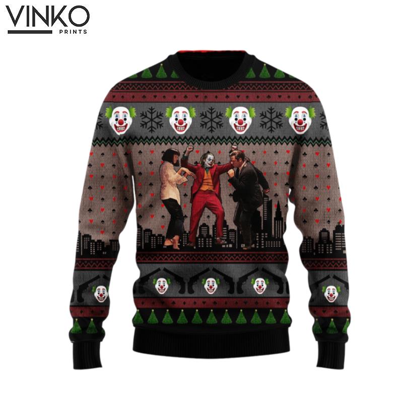 The Joker And Friends Ugly Christmas Sweater