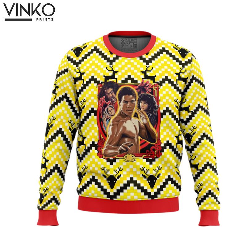 The Last Dragon Ugly Christmas Sweater