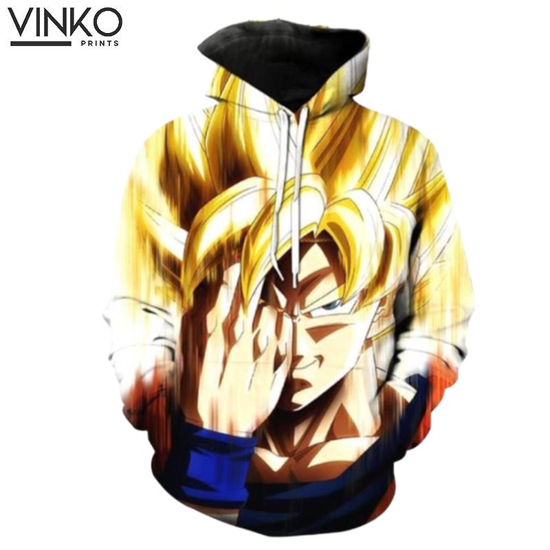 The Last Instant Transmission Super Saiyan Goku Dragon Ball Z Hoodie