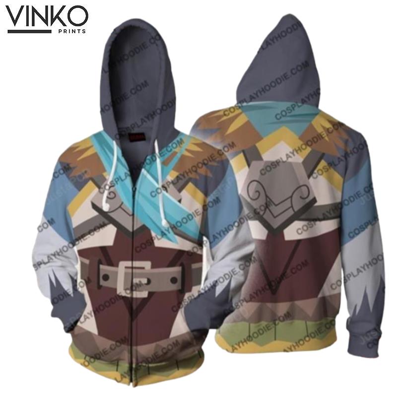 The Legend Of Zelda Breath Of The Wild Revali Cosplay Hoodie