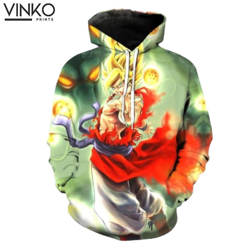 The Legendary Super Saiyan Goku V2 Dragon Ball Z Hoodie