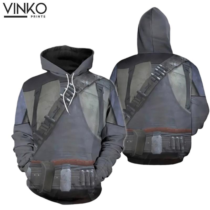 The Mandalorian Boba Fett With Jetpack Hoodie