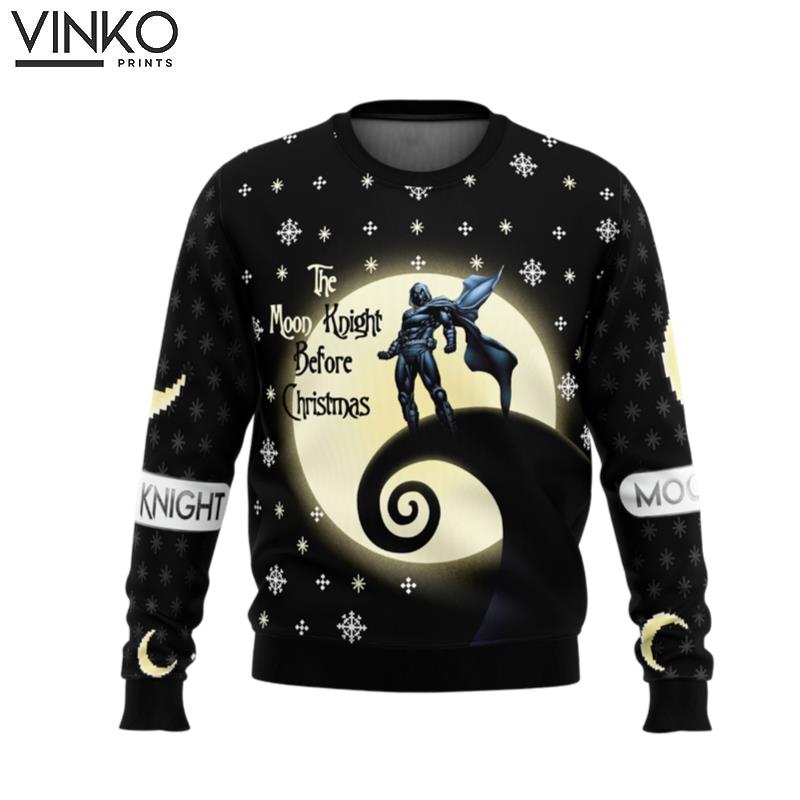 The Moon Knight Before Christmas Ugly Christmas Sweater