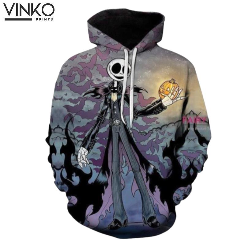 The Nightmare Before Christmas Jack Skellington A Hoodie