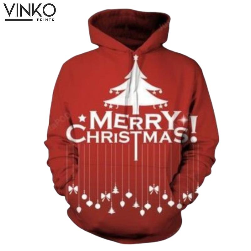 The Pattern Of The Merry Letter Of Christmas Hoodie