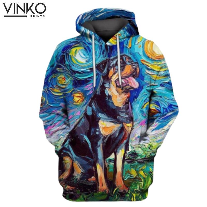 The Rottweiler Night Hoodie