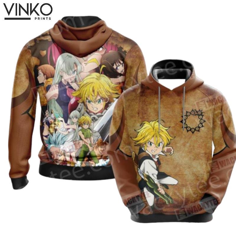 The Seven Deadly Sins Characters 2946 Hoodie