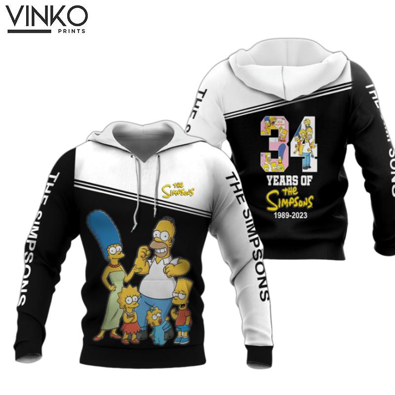 The Simpsons Movie Character Anniversary 31 Years Hoodie