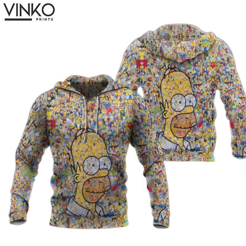 The Simpsons The Simpsons Art Hoodie