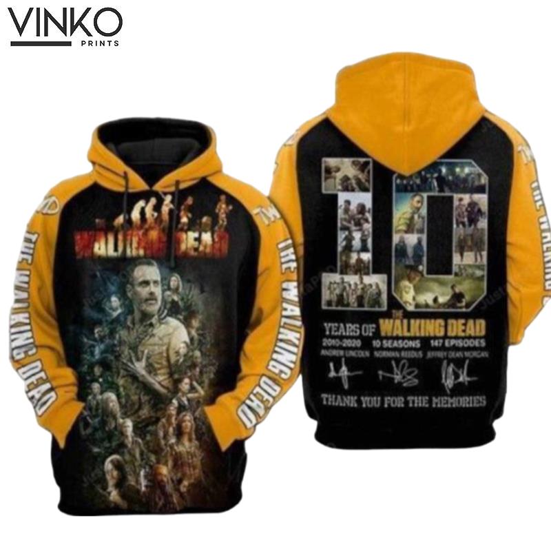 The Walking Dead Anniversary Hoodie