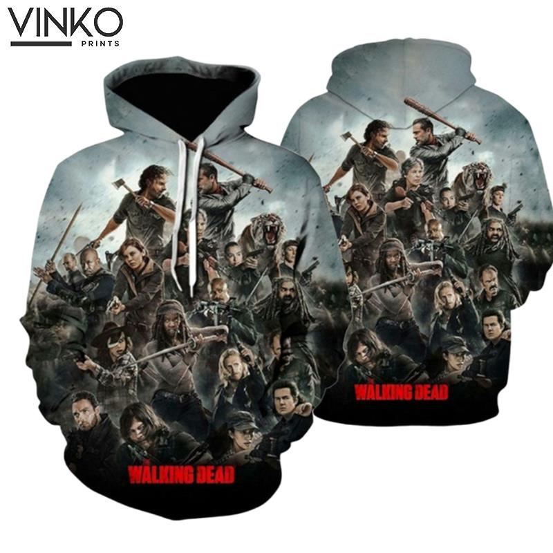 The Walking Dead Zombie Rick Grimes Zombies Hoodie