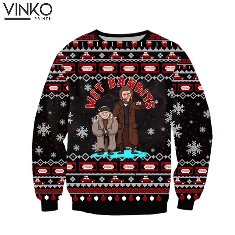 The Wet Bandits Ugly Christmas Sweater