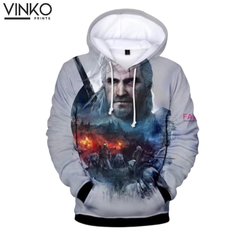 The Witcher 3 Wild Huntgeralt Of Rivia Hoodie