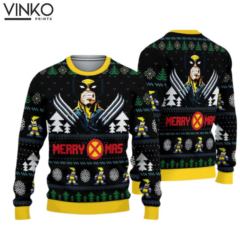 The Wolverine Marvel Ugly Christmas Sweater