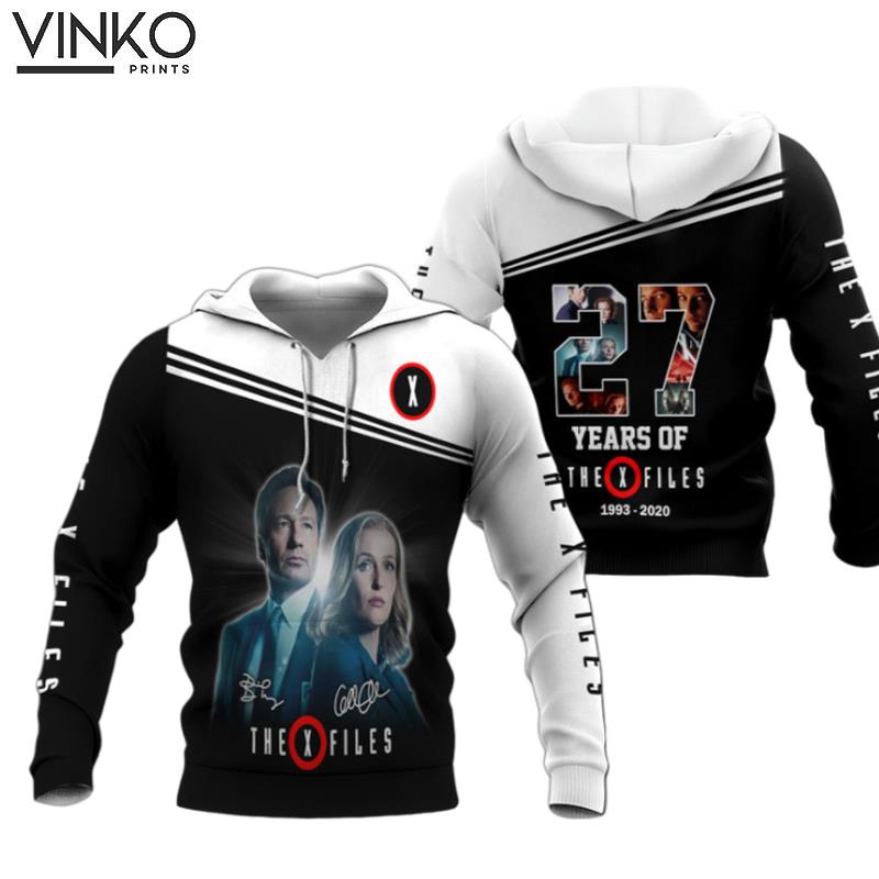 The X Files Movie Character Anniversary 27 Years Hoodie