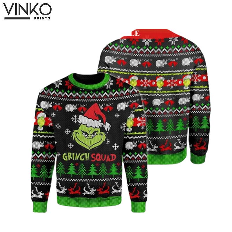 The funny character Ugly Christmas Sweater