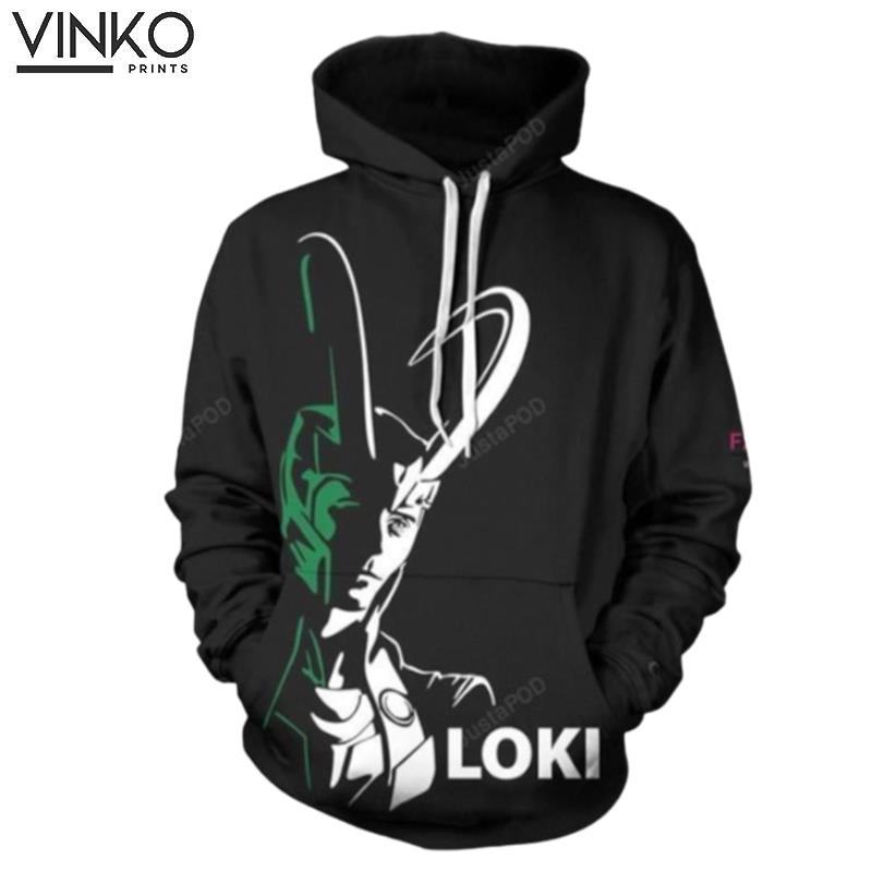 Thor Loki Odinson Black Hoodie