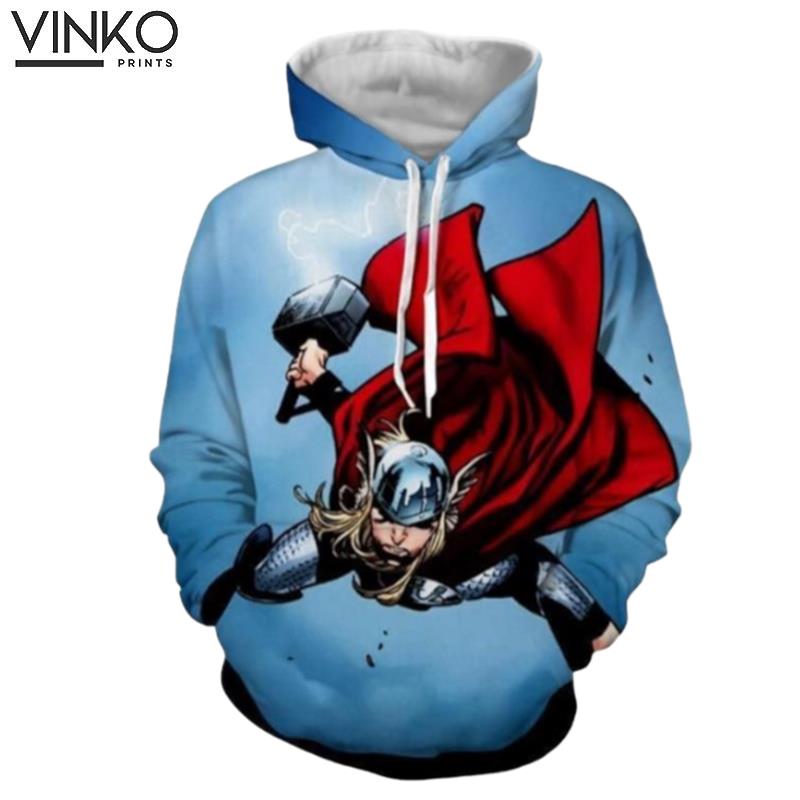 Thor Thor Attack Hoodie