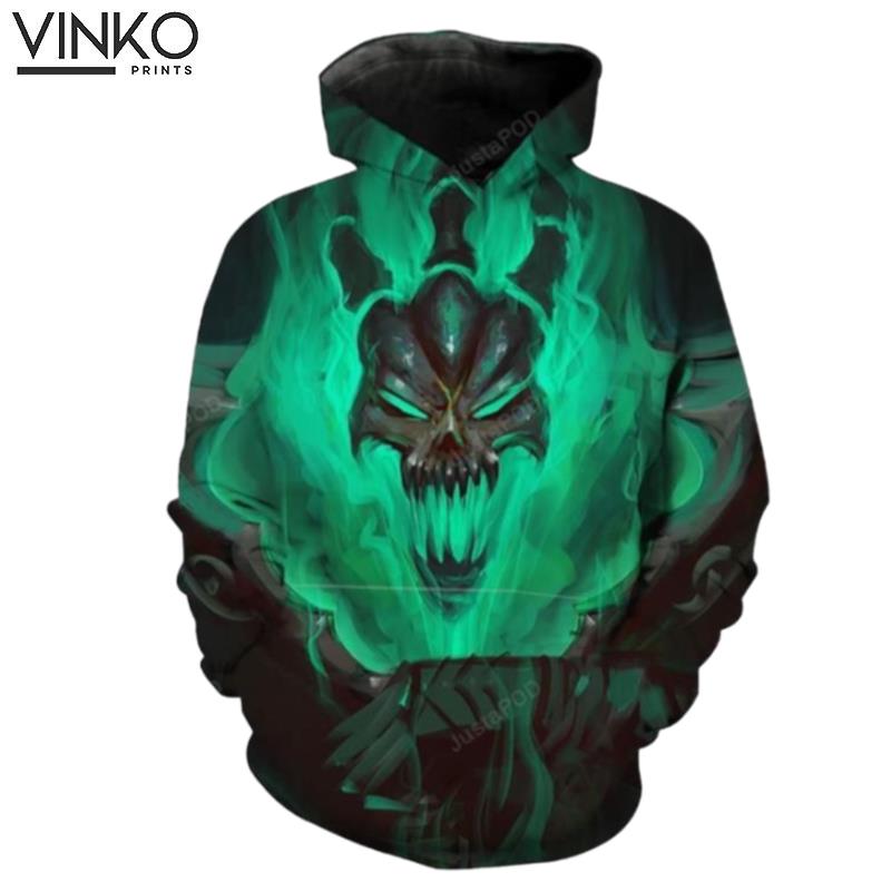 Thresh Face League Of Legends Thresh Hoodie