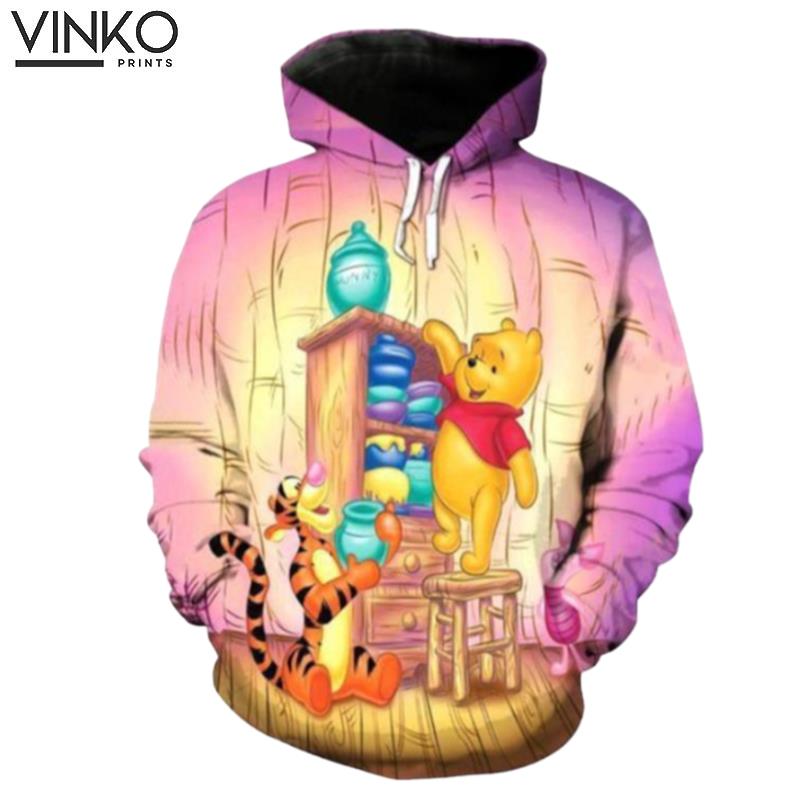 Tiger And Pooh Hoodie