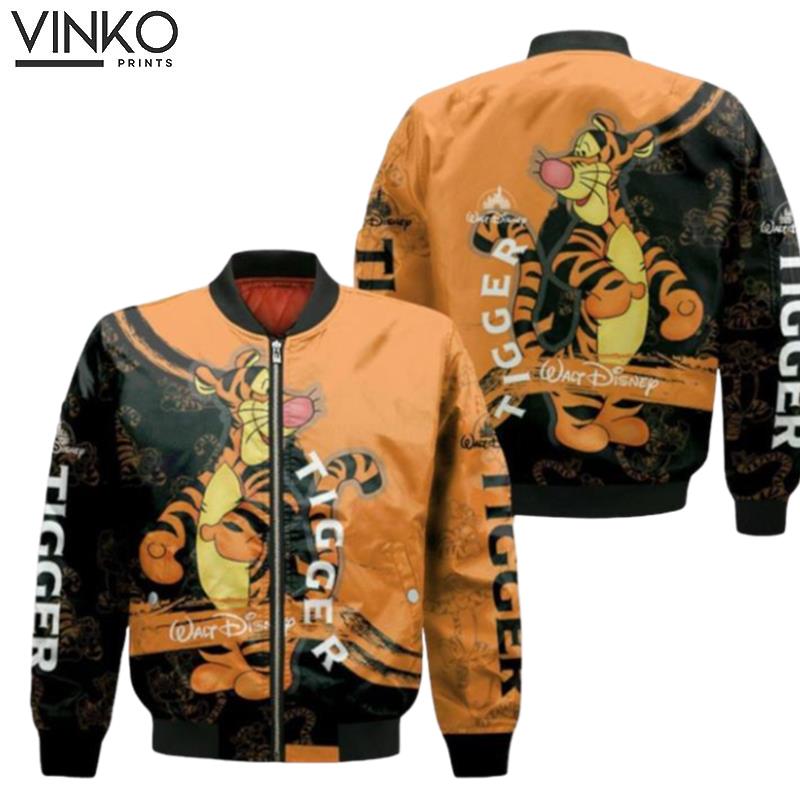 Tigger Winnie The Pooh Graphic T Bomber Model 6232 Hoodie