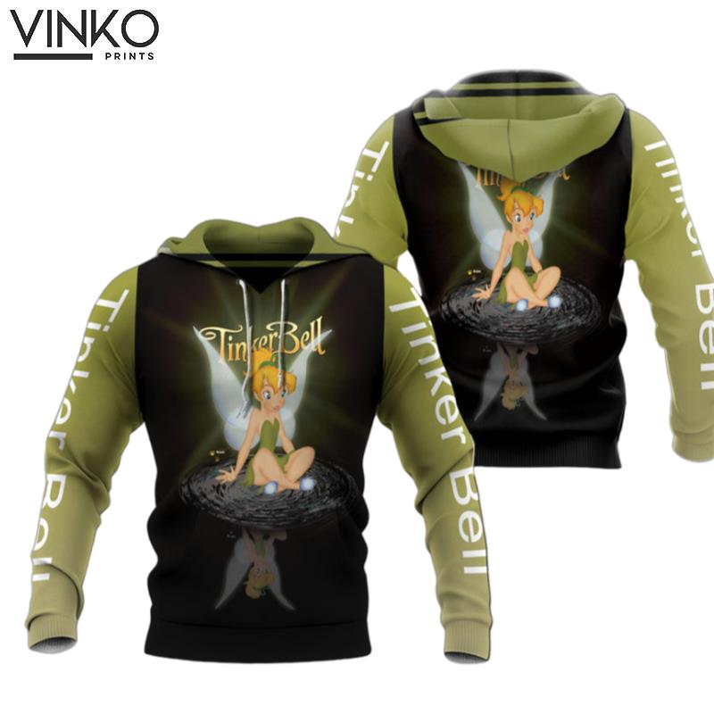 Tinker Bell Limited Water Reflection Effect Hoodie