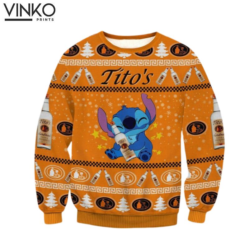 Tito Stitch Stitch Ugly Christmas Sweater