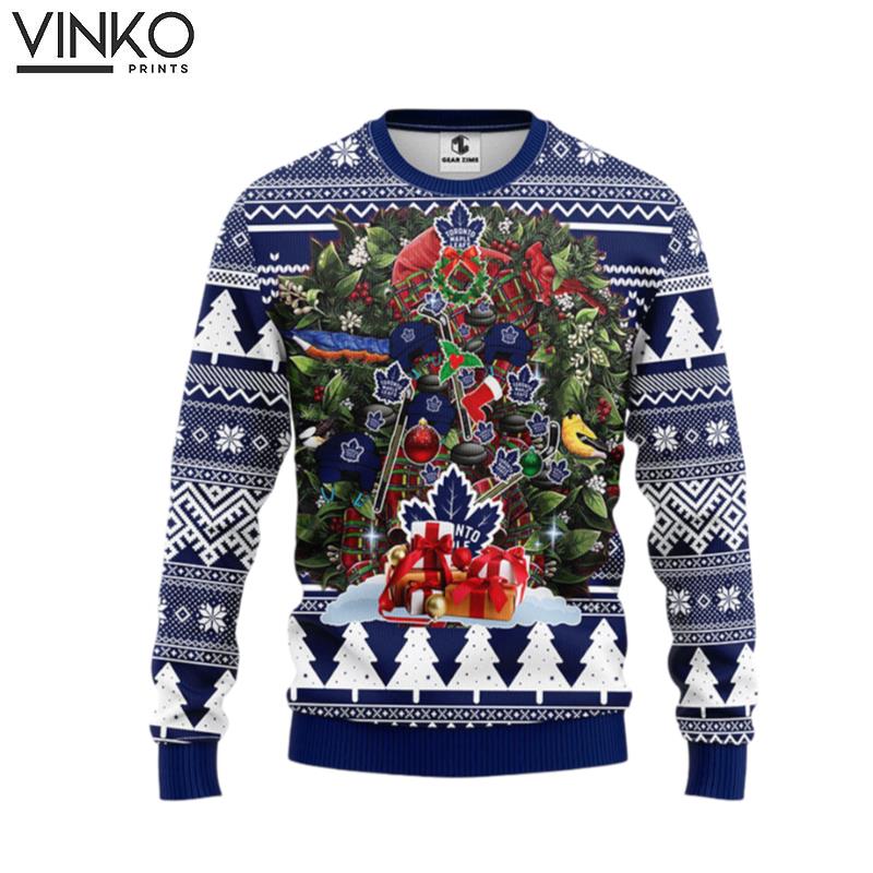 Toronto Maple Leafs Tree Ugly Ugly Christmas Sweater