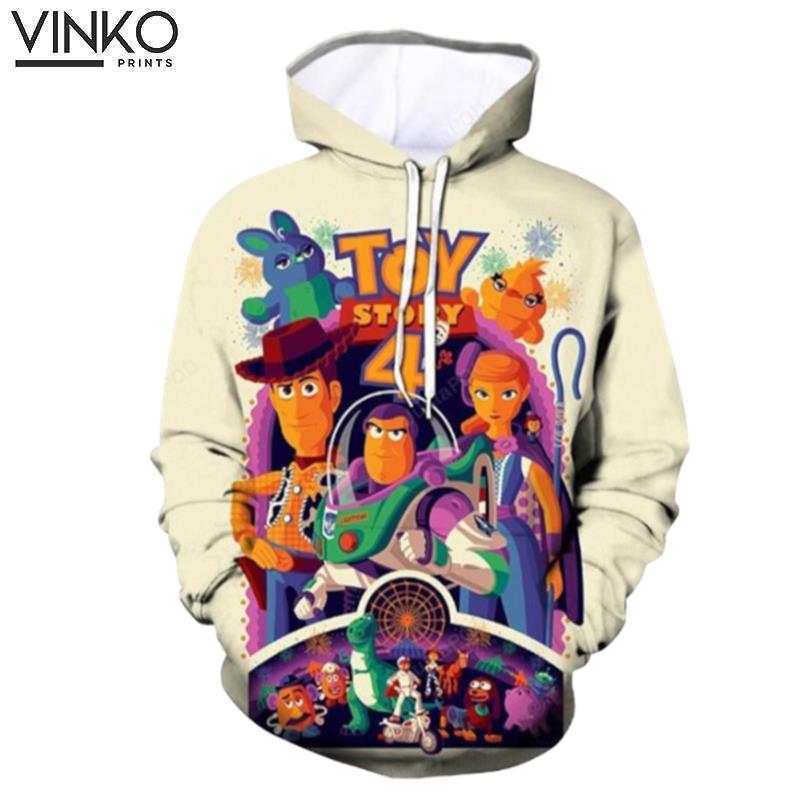 Toy Story 4 All Role Hoodie