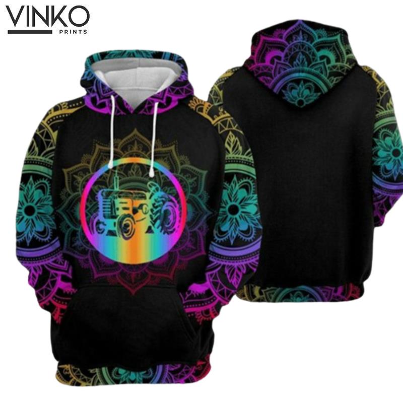 Tractor Multicolor Hoodie