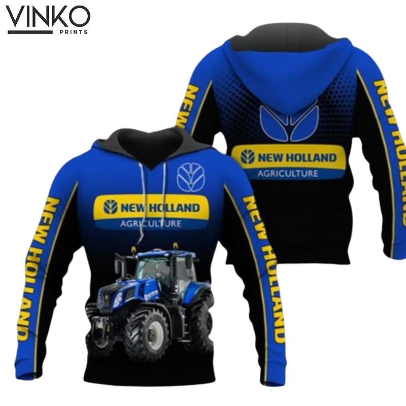 Tractor New Holland Agriculture Hoodie