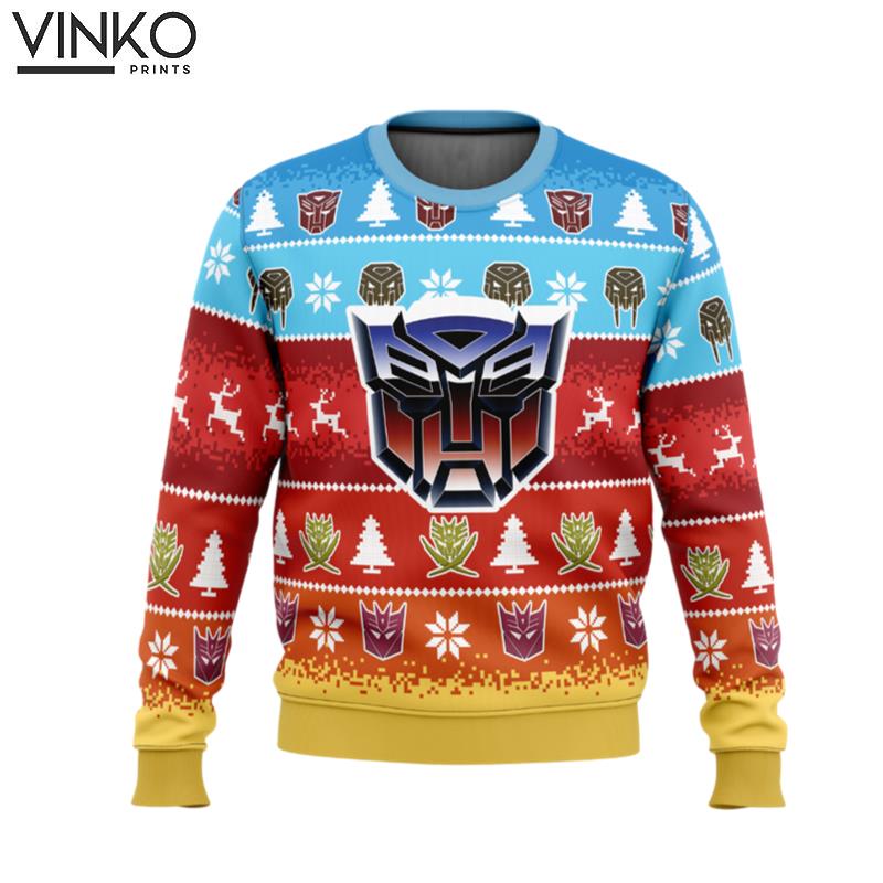 Transformers Ugly Christmas Sweater