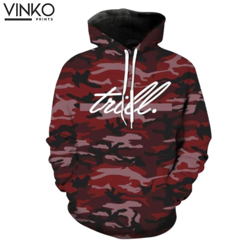 Trill Camouflage Hoodie