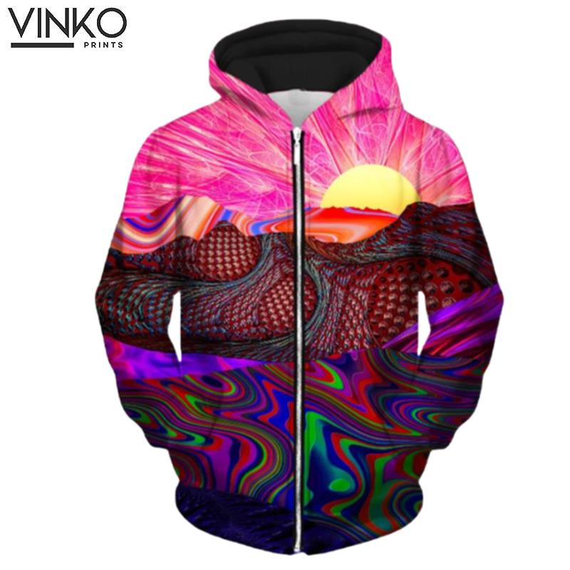 Trippy Trek Up Hoodie