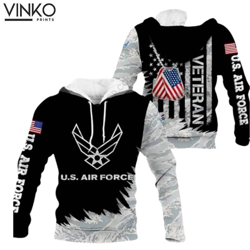 U S Air Force Veteran Hoodie