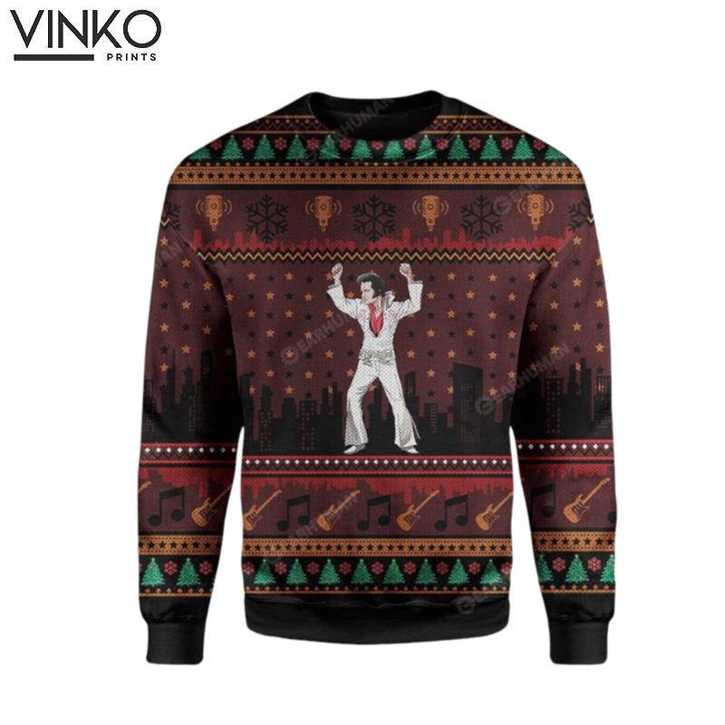 Ugly ELV PRL Joker Custom Ugly Christmas Sweater