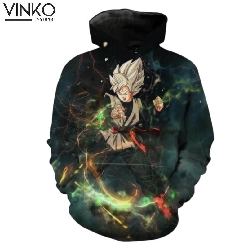 Ultra Instinct Goku Black Ragon Ball Super Hoodie