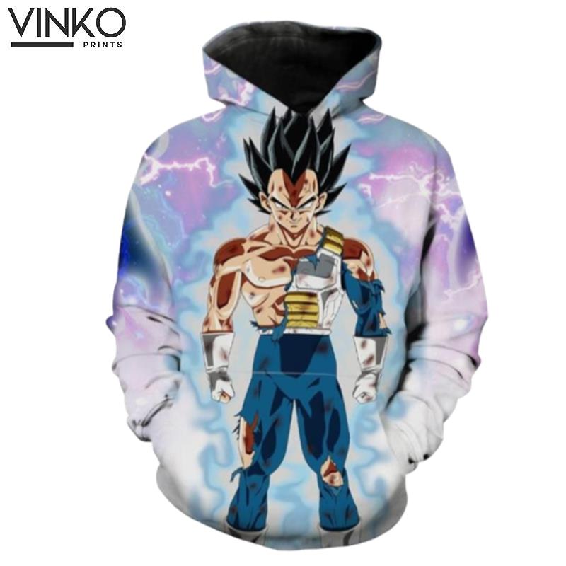 Ultra Instinct Vegeta Ragon Ball Super Hoodie