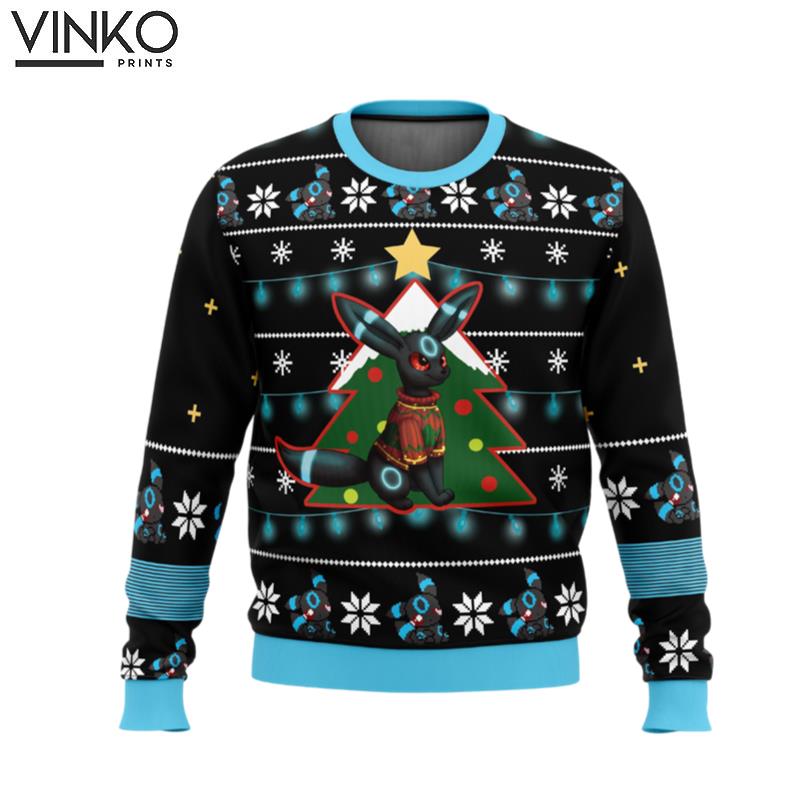 Umbreon Pokemon Ugly Christmas Sweater